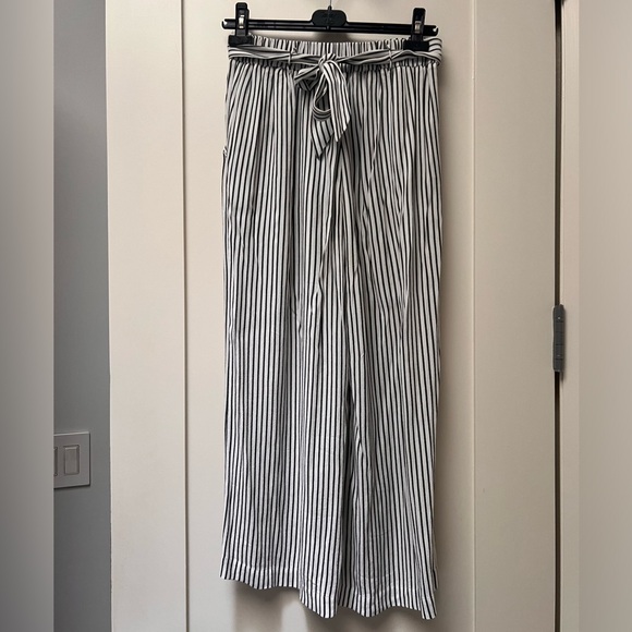 Aritzia Wilfred Striped Fawn Pant - Picture 2 of 8